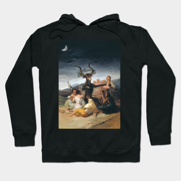 Witches Sabbath by Francisco Goya Hoodie by Classic Art Stall